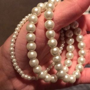 Pearl Bracelet set